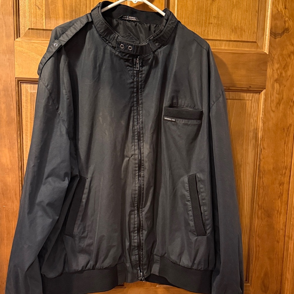 Men's members only Black Jacket